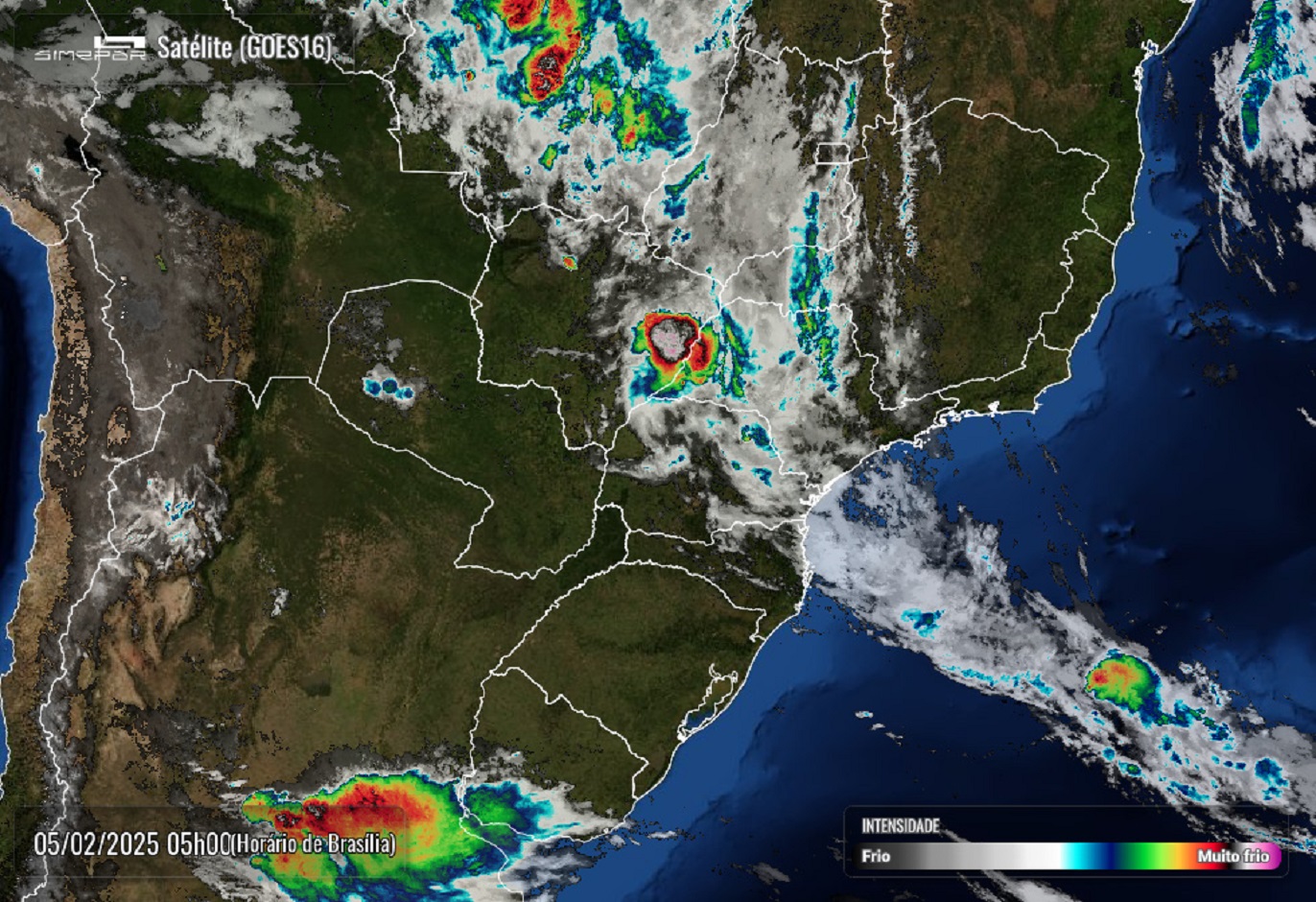 Clima instável e abafado marcam a quarta-feira em Cascavel
