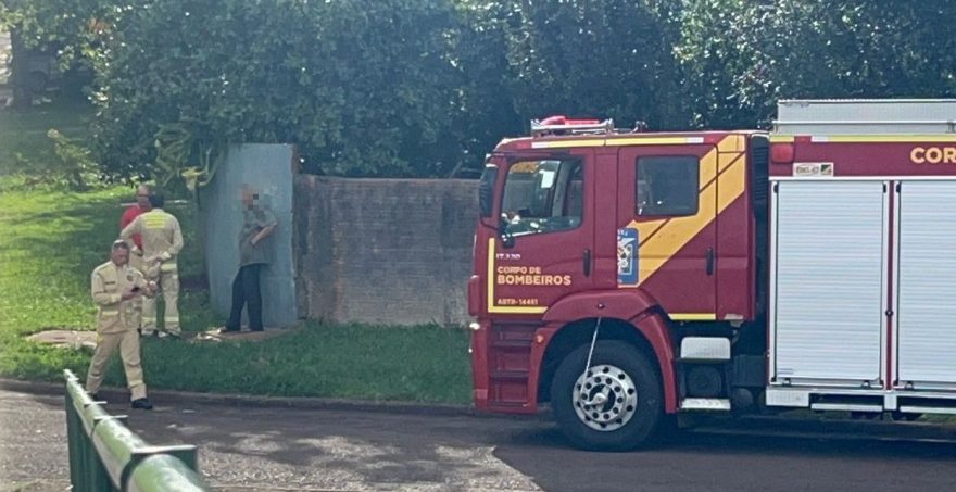 Bombeiros são acionados para atender mulher em situação de risco