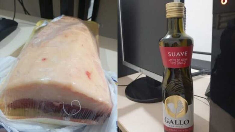 Professora tenta furtar picanha e azeite em supermercado e é detida pela Polícia Militar Professora tenta furtar picanha e azeite em supermercado e é detida pela Polícia Militar
