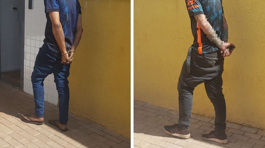 Homens são detidos com fios furtados no Santa Felicidade