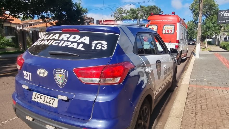 Ocorrência de surto mobiliza Samu e Guarda Municipal na Rua Fortaleza