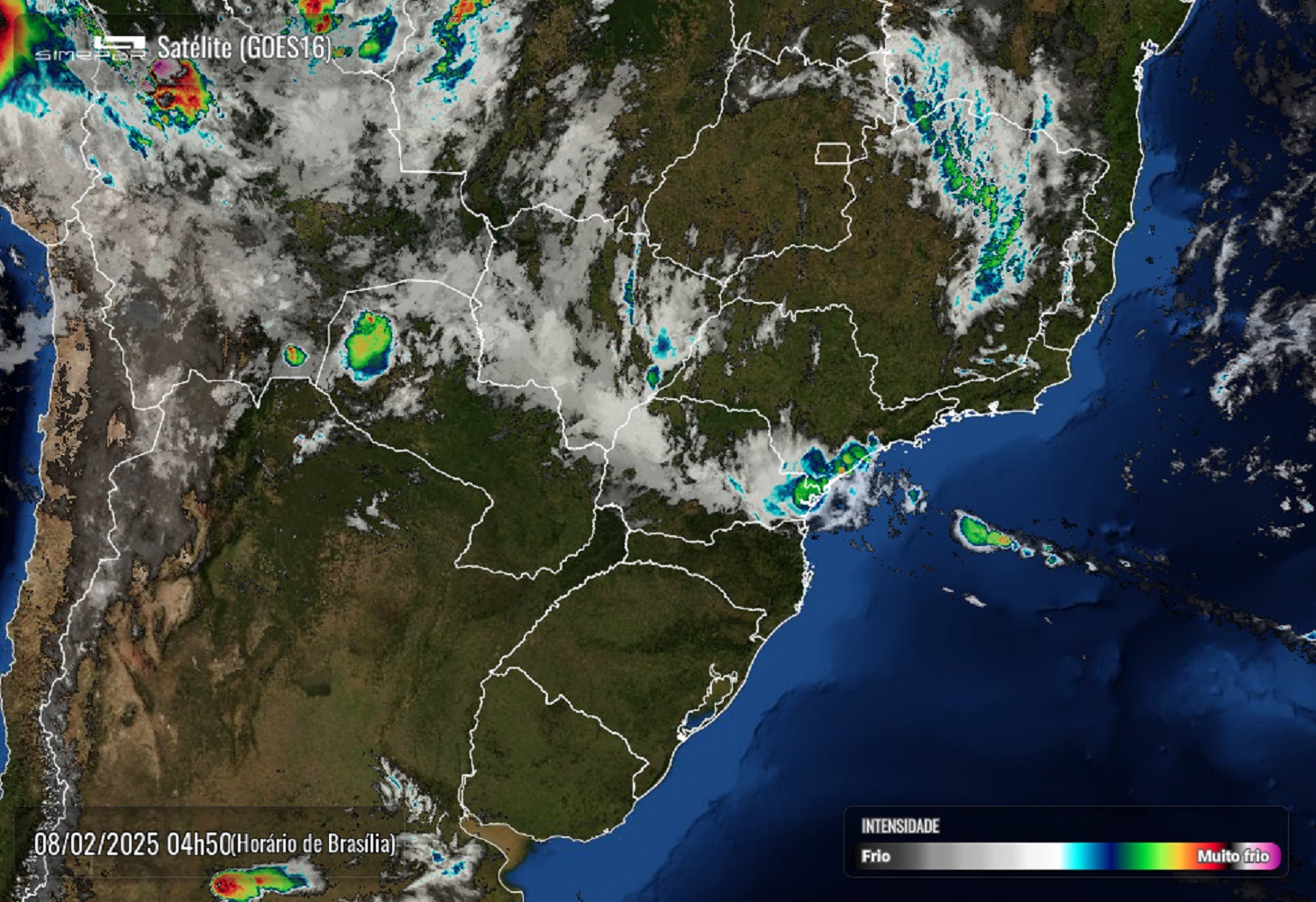 Previsão de sábado abafado e instável em Cascavel; máxima será de 28°C
