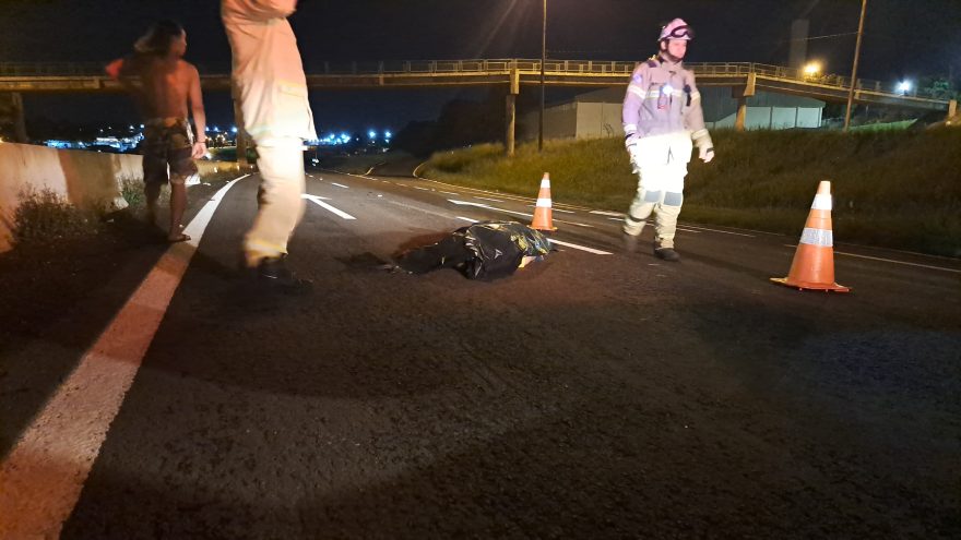 Homem morre atropelado na PRc-467 em Cascavel
