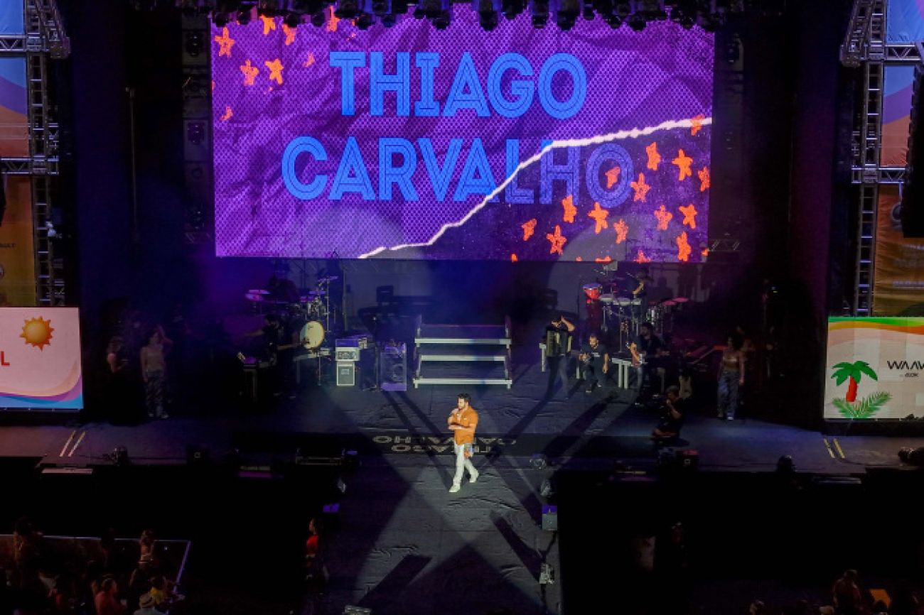 Shows de Cezar & Paulinho e de Thiago Carvalho embalam 27 mil pessoas em Pontal do Paraná Imagem referente a Shows de Cezar & Paulinho e de Thiago Carvalho embalam 27 mil pessoas em Pontal do Paraná