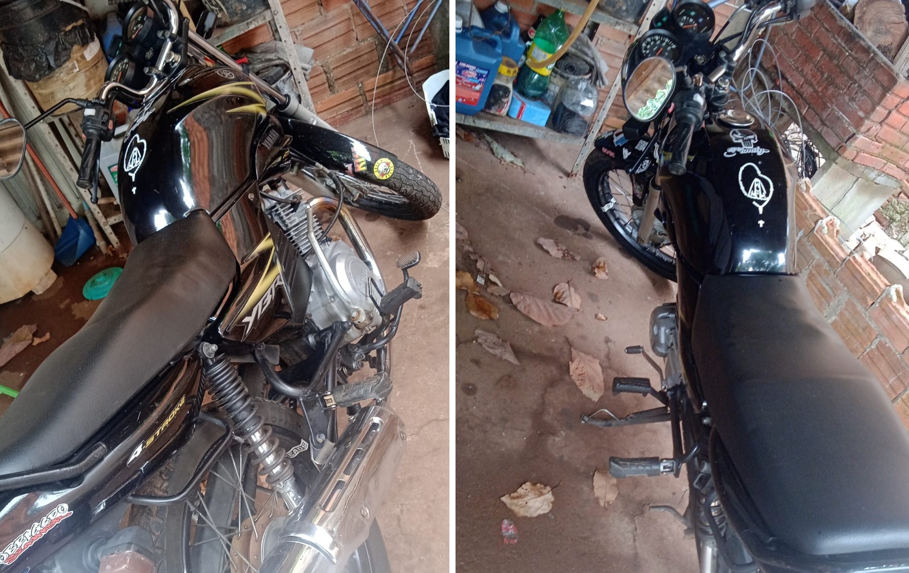 Moto Yamaha foi furtada na Rua Xavantes em Cascavel