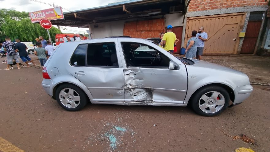 Motociclista tem lesões graves em violenta colisão no Bairro Morumbi