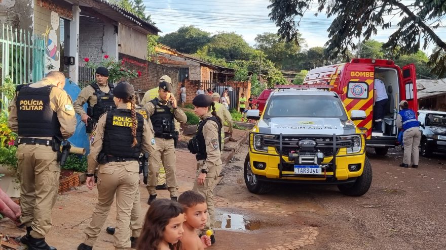 Casal troca agressões no Melissa; PM e Siate atendem ocorrência