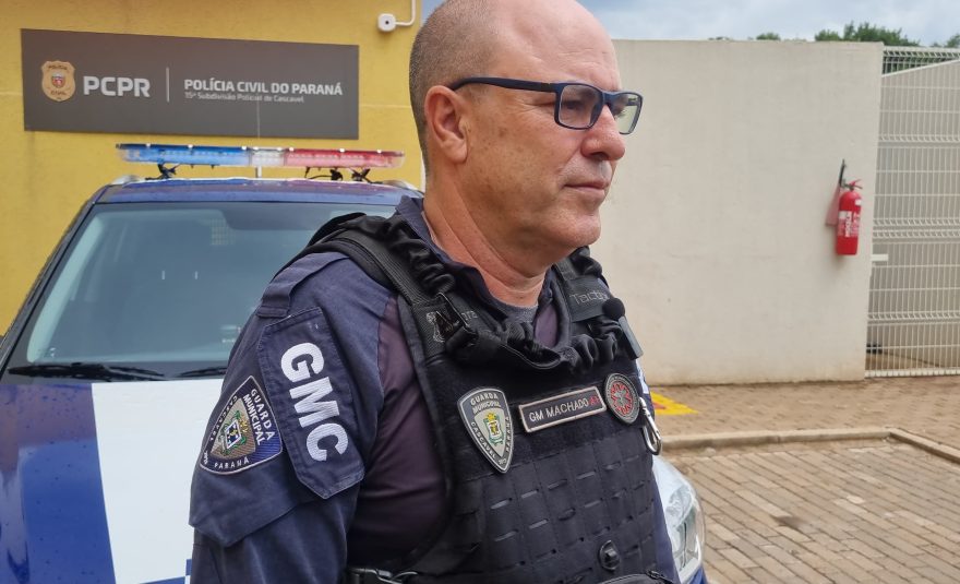 Guarda Municipal fala sobre prisão de suspeito de furto em Cascavel