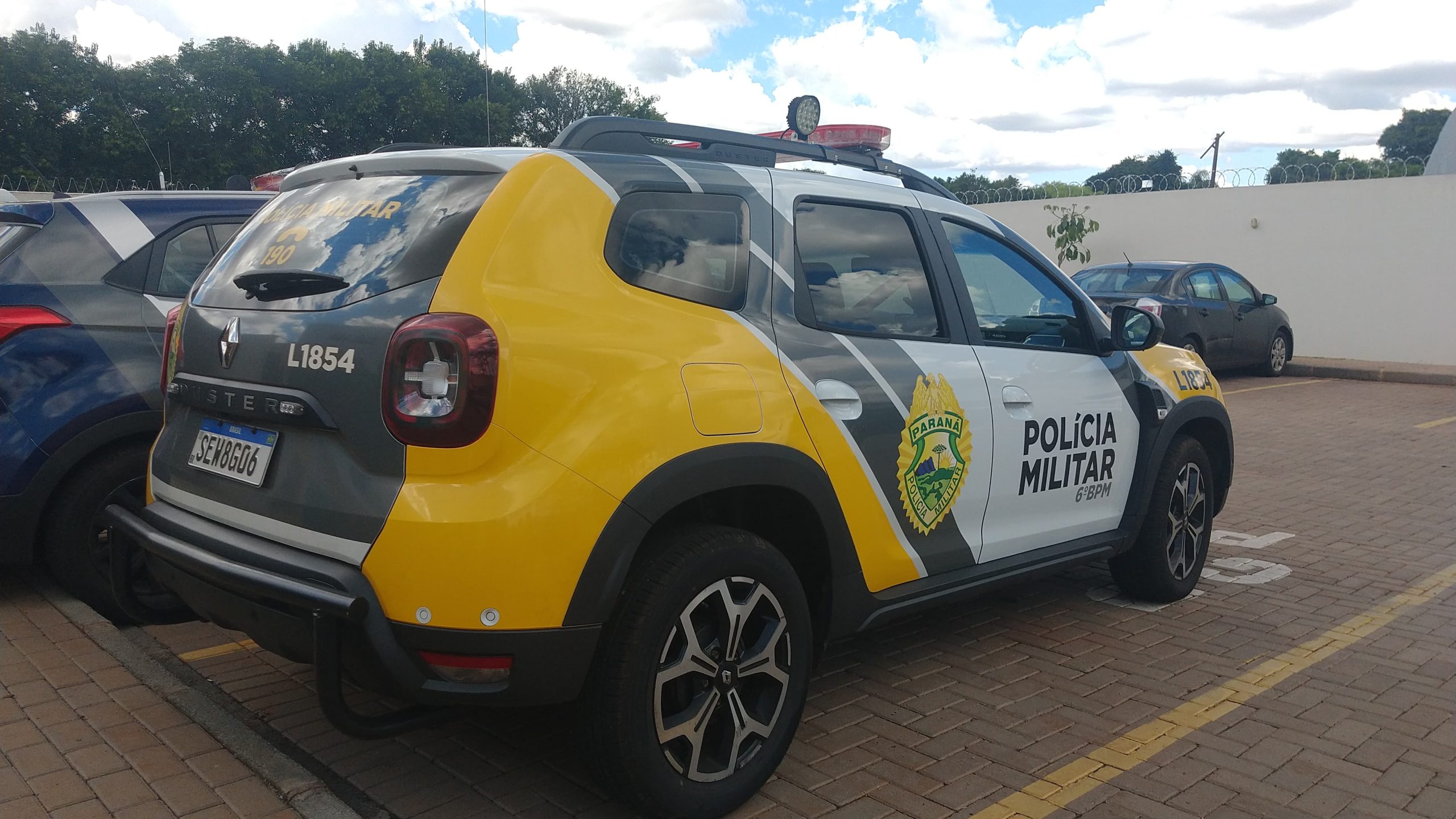 Jovem troca agressões com a namorada e acaba detido