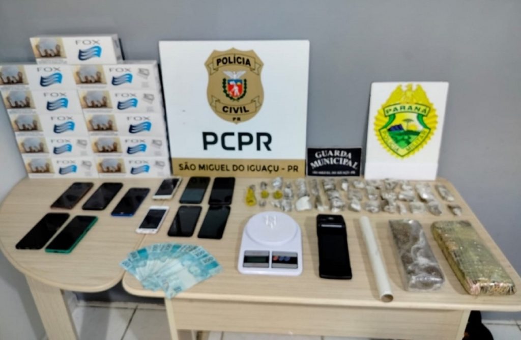 PM desmantela esquema de tráfico de drogas e exploração sexual em São Miguel do Iguaçu