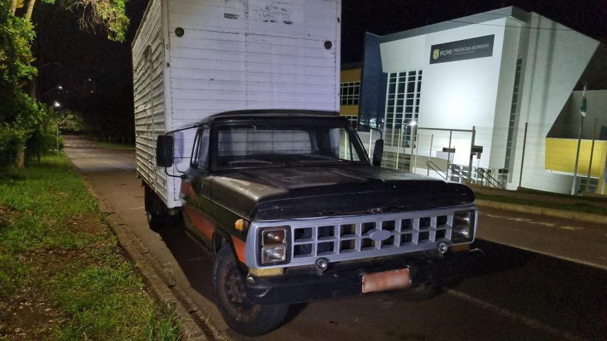 F4000 ‘morre’ e ladrões abandonam veículo no Coqueiral