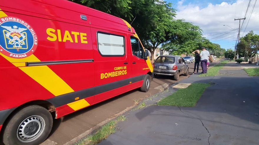Veículos se envolvem em colisão no Bairro Periolo e Siate é chamado