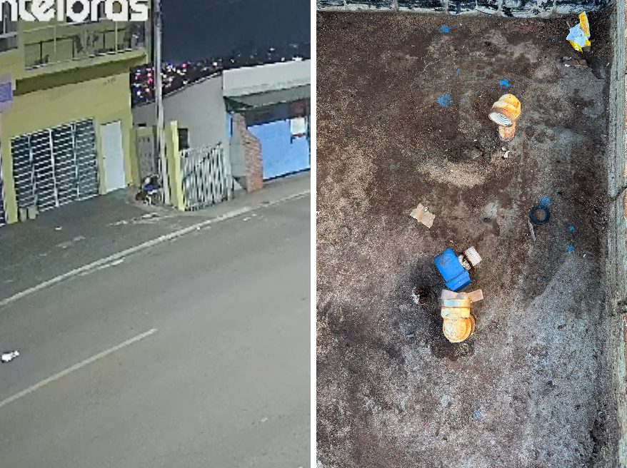 Furto meticuloso de hidrômetro é capturado por câmera de segurança em Cascavel