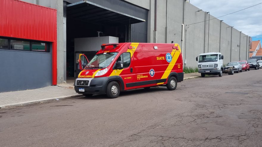 Siate é mobilizado para atender vítima de queda de plano elevado na rua Mobral