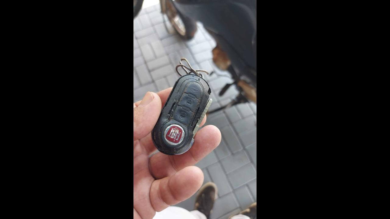 Foi encontrada uma chave no bairro Guarujá