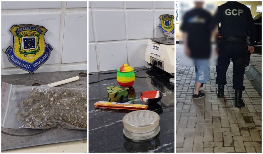 Menor é apreendido com maconha capulho no Centro de Cascavel