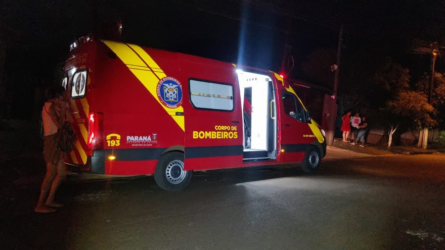 Siate atende vítima ferida no bairro Interlagos