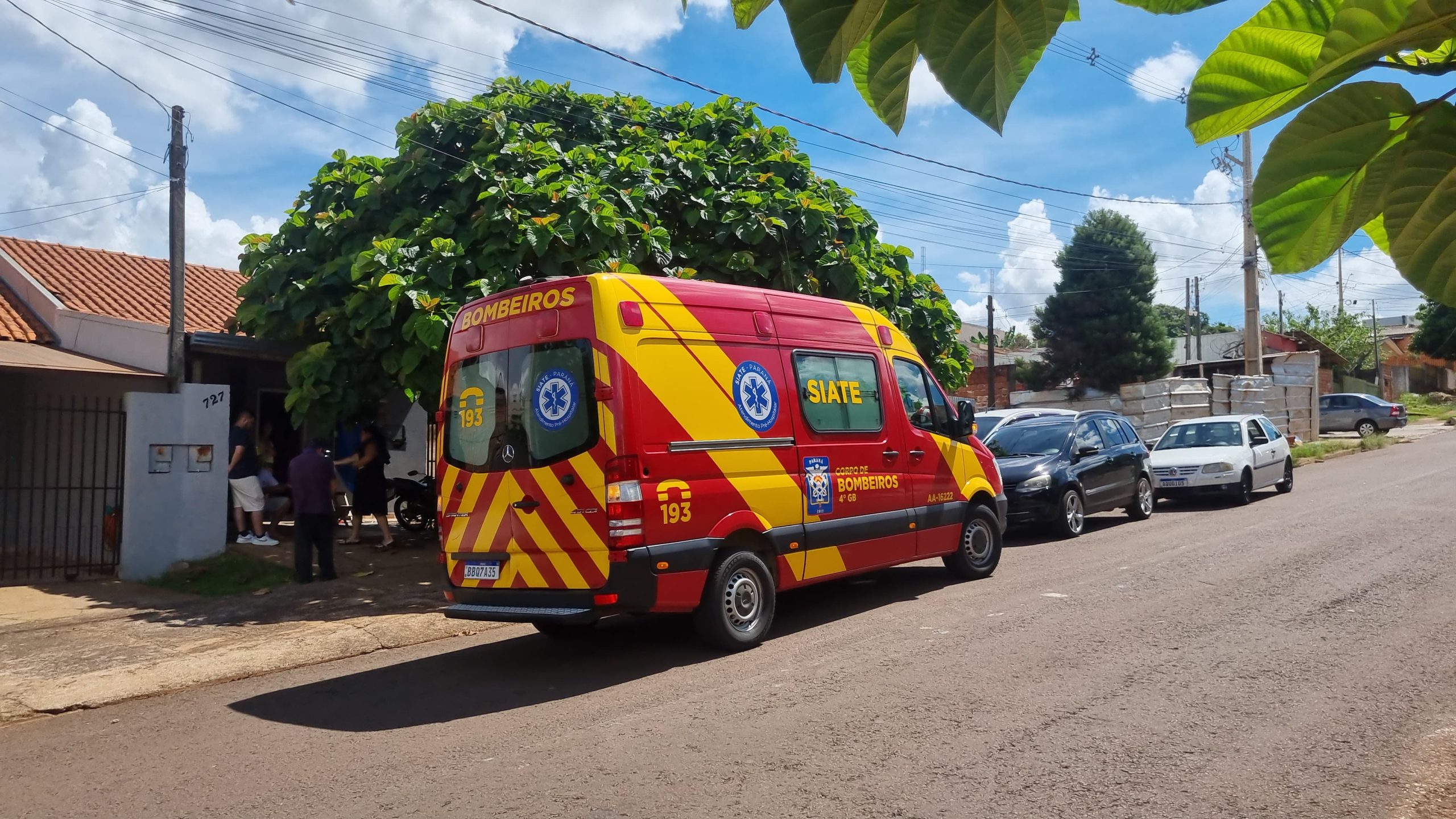 Com princípio de infarto, jovem é socorrido pelo Siate