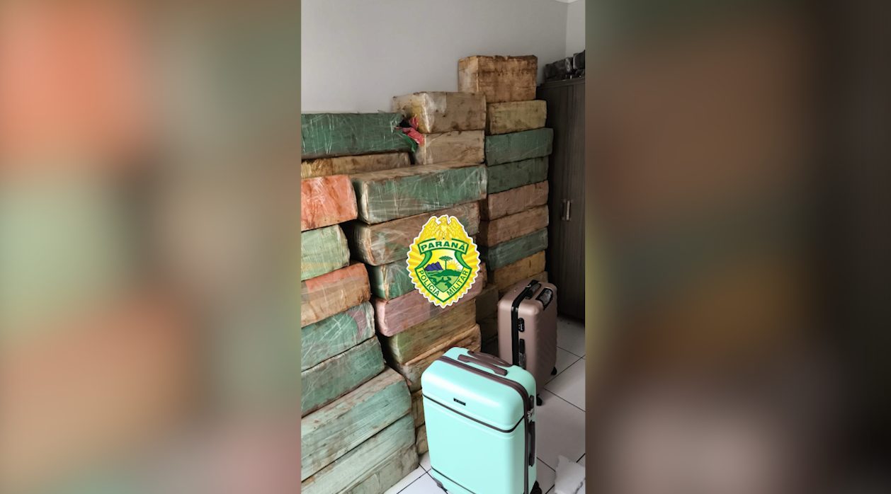 Golpe no tráfico: Polícia apreende 1,5 tonelada de maconha em Cascavel