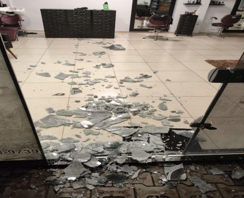Salão de beleza é arrombado e televisor é furtado em Capitão Leônidas Marques