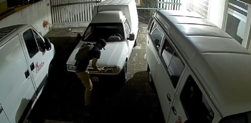 Furto no Restaurante Popular é flagrado por câmera de segurança