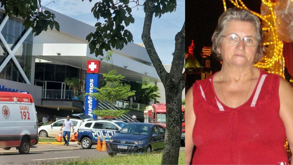 Idosa morre após ser atropelada na saída de academia
