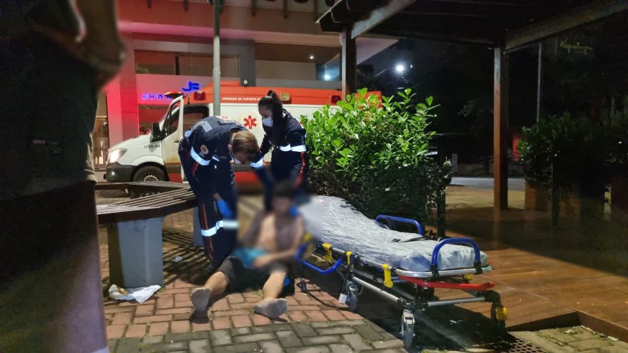 Jovem desaparecido é resgatado após atentar contra a própria vida no centro de Cascavel