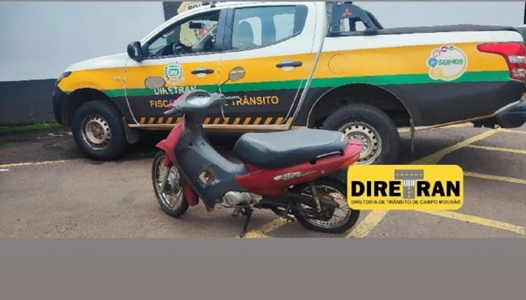 Motoneta é apreendida com R$ 39 mil em débitos no Paraná