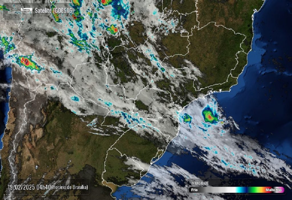 Clima permanece instável nesta quarta-feira em Cascavel; faz máxima de 25°C