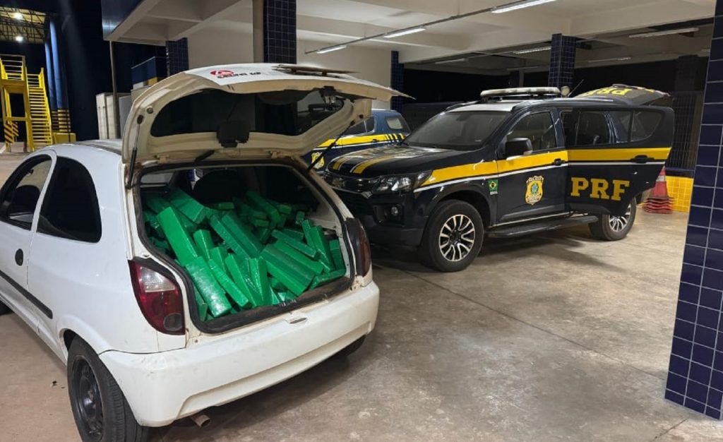 “Perdi”: motorista admite tráfico e PRF apreende 200 kg de maconha no Paraná