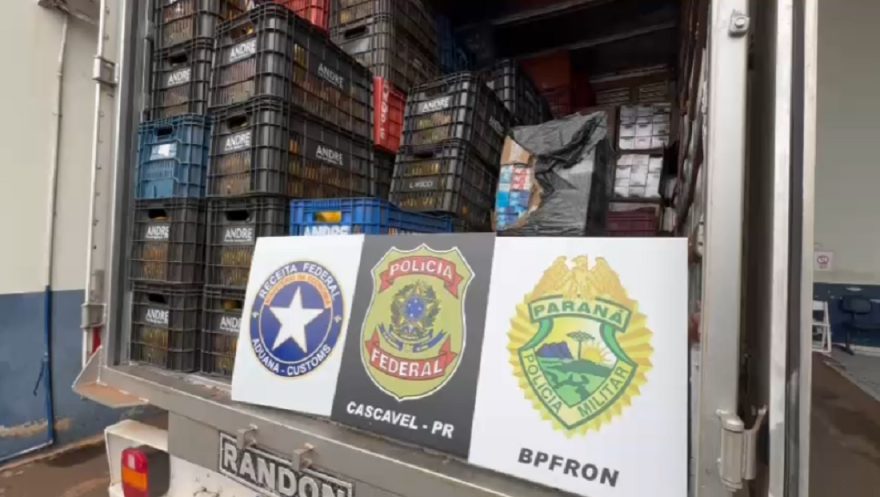 Ação conjunta entre forças policiais resulta em apreensão de cigarros eletrônicos e essências em Cascavel