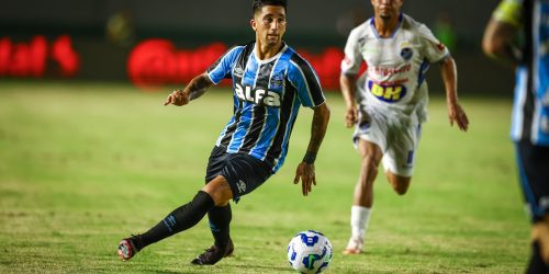 Grêmio bate São Raimundo nos pênaltis e segue na Copa do Brasil Imagem referente a Grêmio bate São Raimundo nos pênaltis e segue na Copa do Brasil
