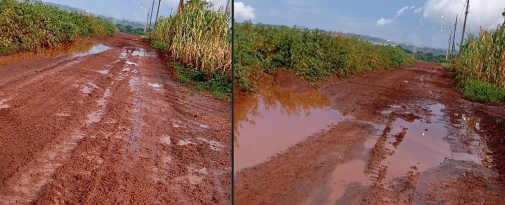 Moradores pedem por cascalho em estrada rural perto do autódromo