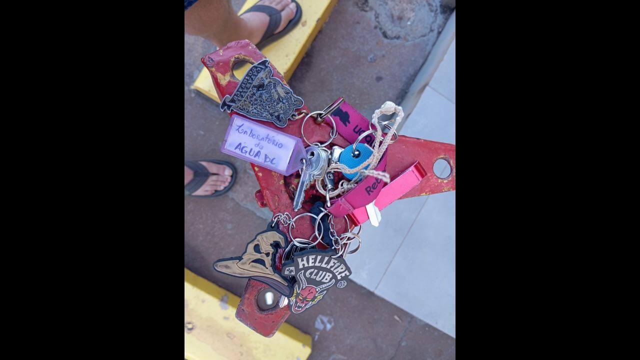 Foi encontrada uma chave no bairro Universitário Foi encontrada uma chave no bairro Universitário