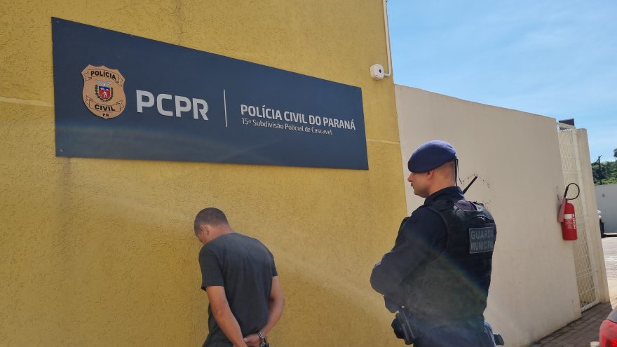 Homem acusado de estuprar a própria filha é detido pela GM no Centro de Cascavel