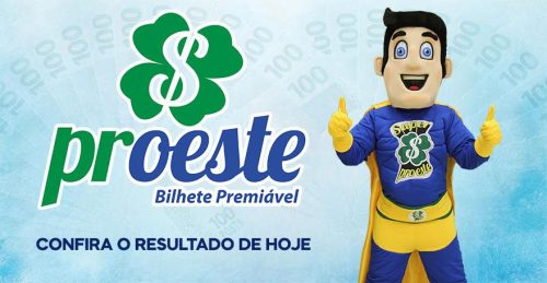 Confira os ganhadores do Proeste deste domingo (13) Imagem referente a Confira os ganhadores do Proeste deste domingo (13)