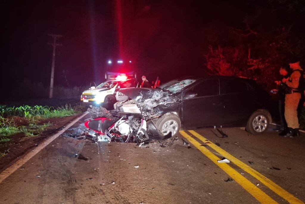 Jovem morre em trágico acidente na PR-239, em Campina da Lagoa