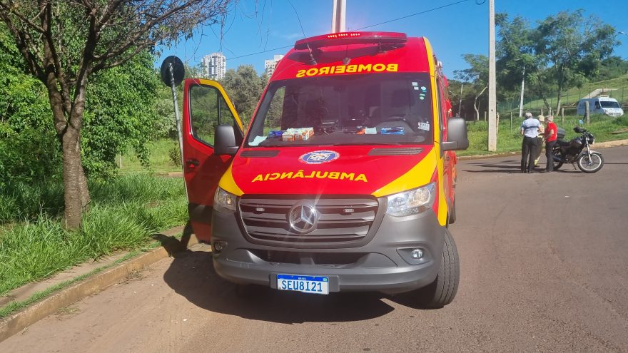 Motociclista sofre fratura em acidente de trânsito na Região do Lago