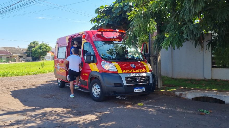 Mais um motociclista fica ferido em acidente de trânsito em Cascavel