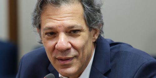 Mercado financeiro está mais tenso do que em outros tempos, diz Haddad Imagem referente a Mercado financeiro está mais tenso do que em outros tempos, diz Haddad