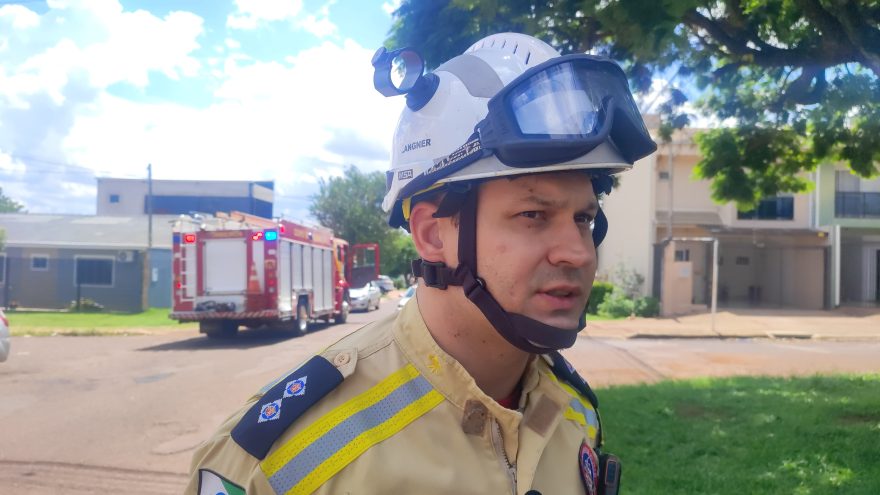 Tenente dá detalhes de atendimento dos Bombeiros em forte acidente no bairro Alto Alegre