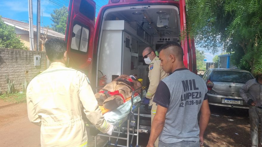 Homem chega em casa alterado, apanha da irmã e é socorrido pelo Siate