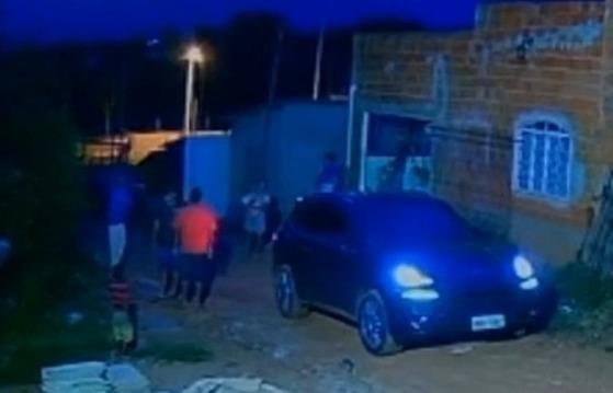 Vídeo mostra momento em que homem é morto a tiros pelo irmão do genro