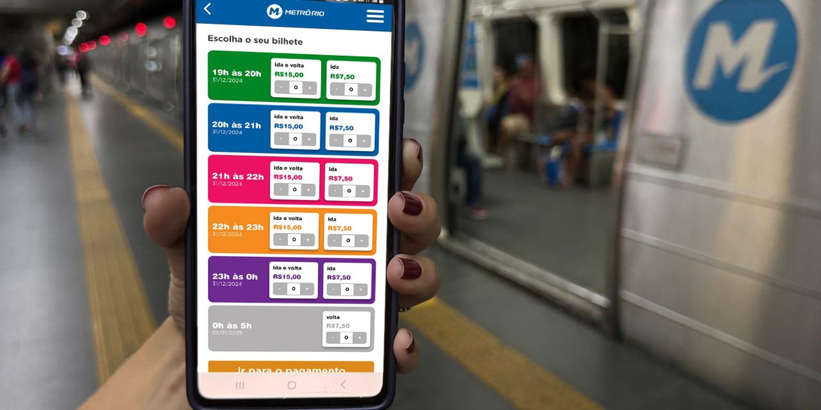 Passagem do metrô do Rio pode passar para R$ 7,90, a mais cara do país Passagem do metrô do Rio pode passar para R$ 7,90, a mais cara do país