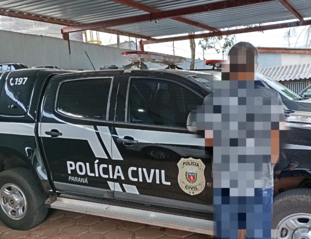 Condenado por estuprar a própria filha é preso pela Polícia Civil em Quedas do Iguaçu