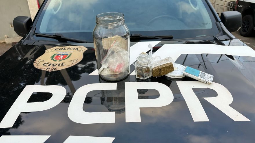 PCPR deflagra operação contra tráfico de drogas em Antonina e Curitiba