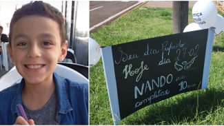 Nando completaria 10 anos nesta quinta-feira: Nando completaria 10 anos nesta quinta-feira:
