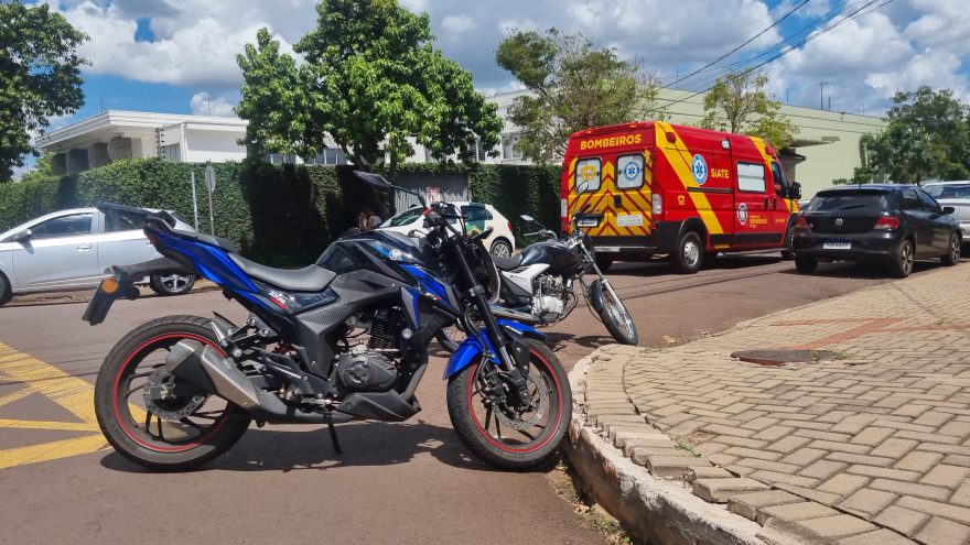 Dois motociclistas ficam feridos em acidente de trânsito no Alto Alegre
