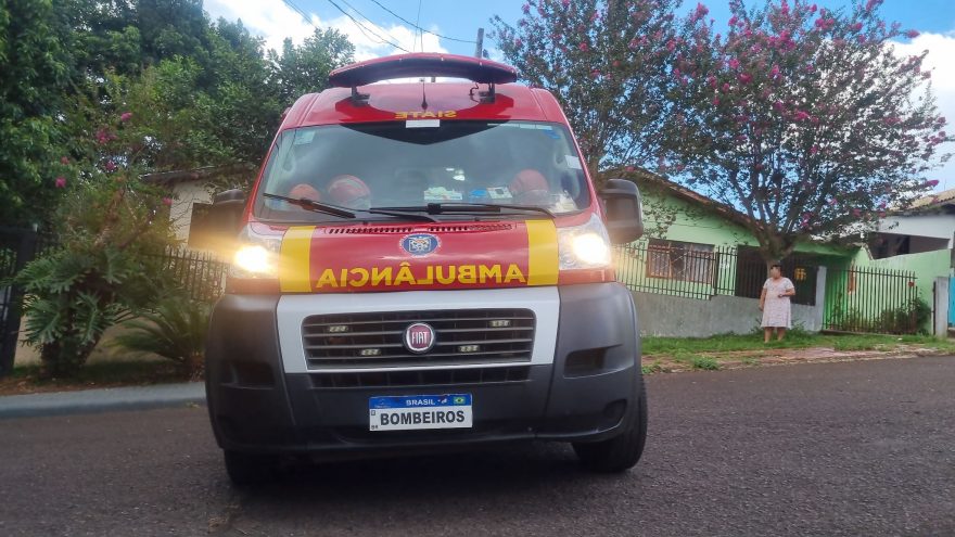 Idosa é socorrida pelo Siate no Bairro Cancelli