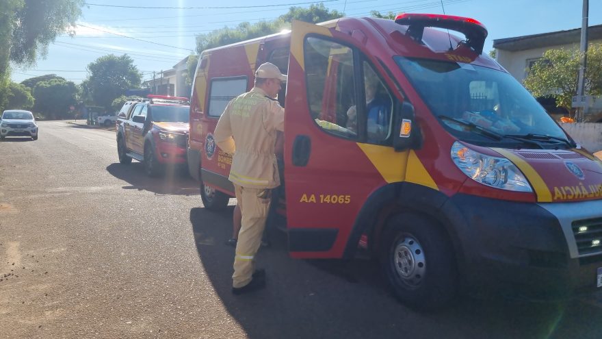 Homem é agredido durante conflito familiar e socorrido pelo Siate